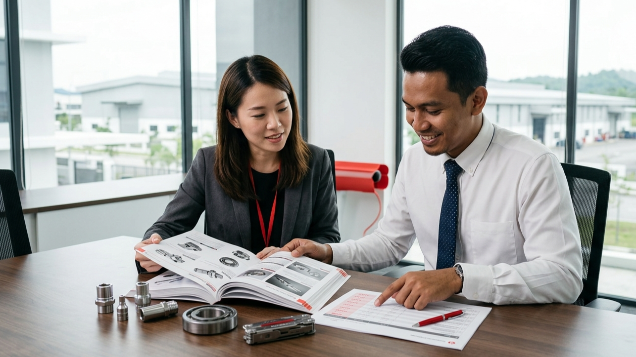 Reviewing the product catalogue and contract pricing